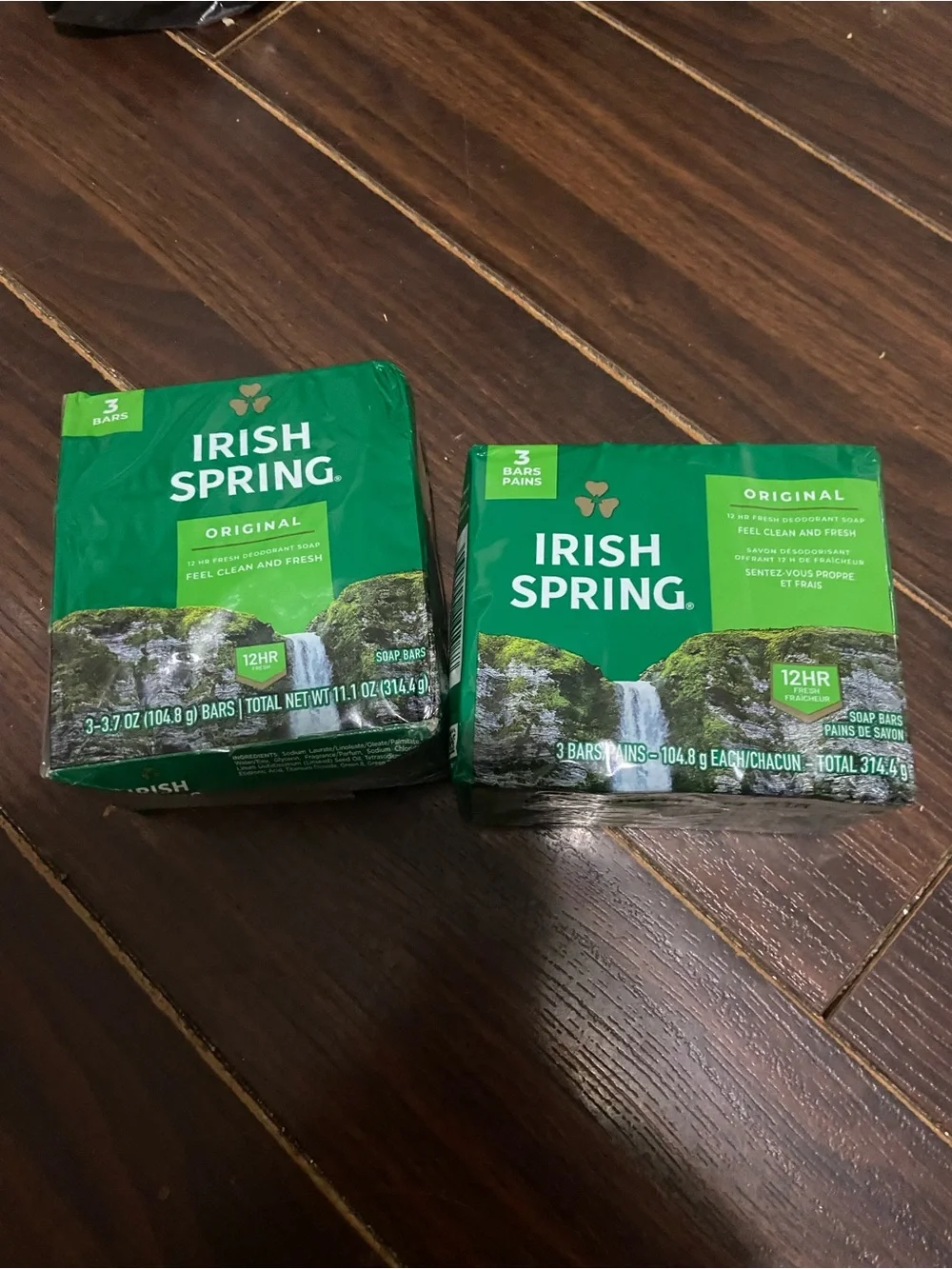 2 packs Irish Spring Bar soap, Men original fresh 6 bars total